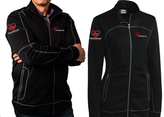 Helsa Jacket (Embroidered Left Chest and Right Arm) (Optional Vinyl Print on Back)