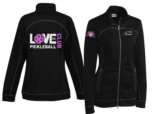 Clique Helsa Performance Womens Full Zip Knit Jacket